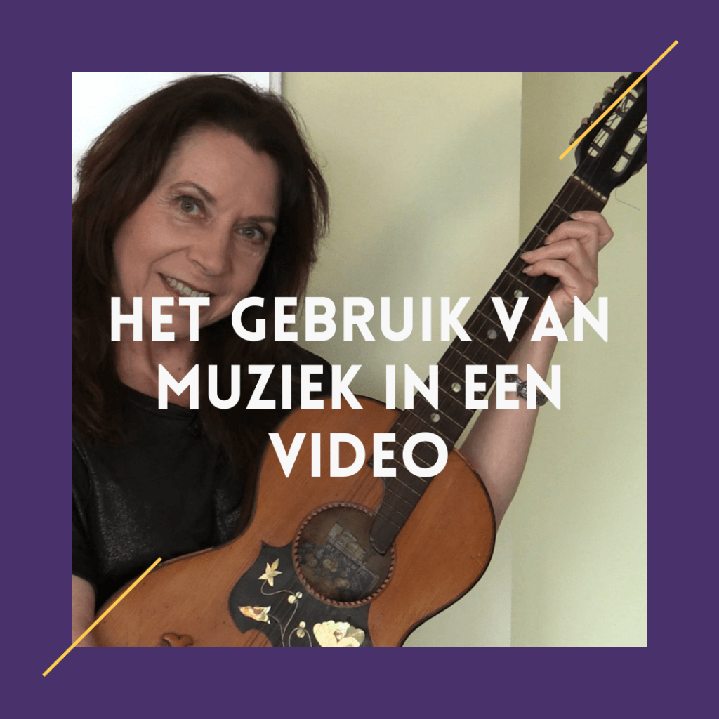 Jeanette met antiek gitaar videominiatuur thumbnail vlog over muziek in video